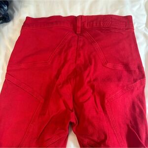 Revice red jeans with star